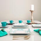 Aparelho De Jantar 42 Peças Quartier Domo - Oxford - Branco /