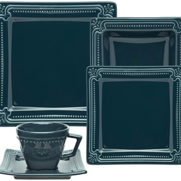 Aparelho De Jantar/chá 20 Pçs Comte Oxford