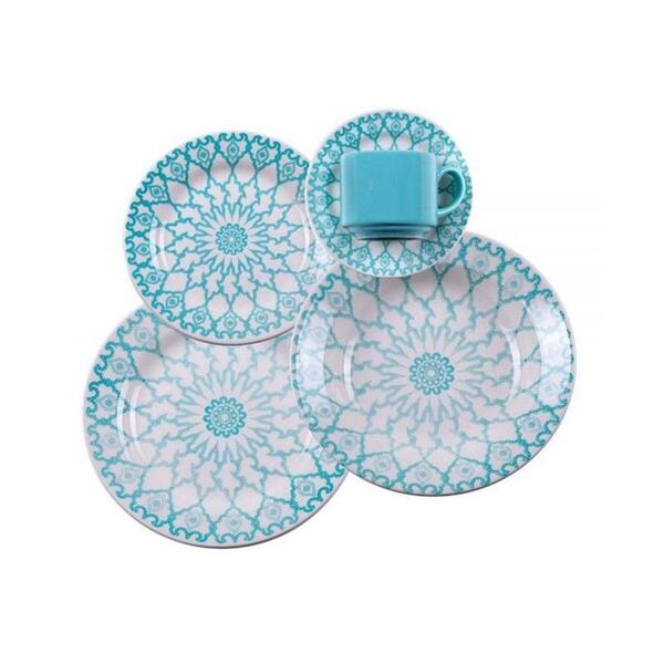 Aparelho De Jantar/chá 20 Peças Mandala Oxford Ae20-5258