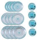 Aparelho De Jantar/chá 20 Peças Mandala Oxford Ae20-5258