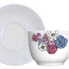 Aparelho De Jantar/cha 20 Peças Porcelana Frida