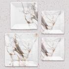 Aparelho De Jantar/chá 30 Peças Oxford Quartier Golden Stone