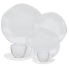 Aparelho De Jantar Chá E Café 42 Peças Ryo White