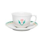 Aparelho De Jantar/chá Oxford 30pçs Flamingo Duquesa Sm30-9412