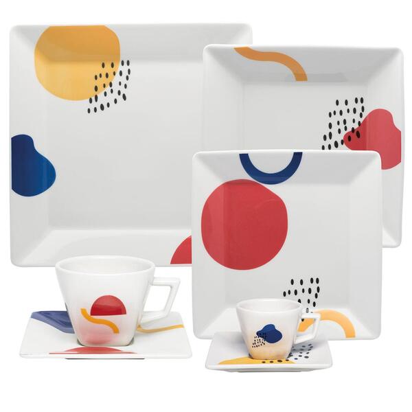 Aparelho De Jantar E Chá/café 42 Peças Quartier Dessau