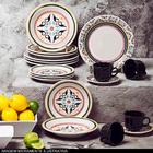 Aparelho De Jantar E Chá Floreal Luiza, 20pçs - J6136750