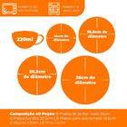 Aparelho De Jantar Oxford Brisa 40 Peças Cerâmica