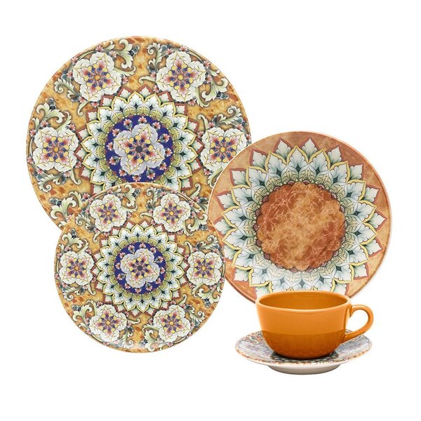 Aparelho De Jantar Oxford Castello  20 Peças - 5607