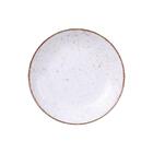 Aparelho De Jantar Porcelana Rústico Marrom Com 12 Peças - Tr