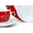 Aparelho De Jantar Red 20 Peças - Casambiente - Branco / Verm