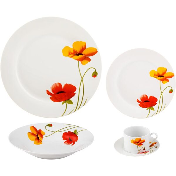 Aparelho De Jantar Single 20 Peças Apja006 - Casambiente - Br