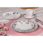 Aparelho De Jantar Tramontina Aura Em Porcelana Decorada 20 P
