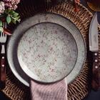 Aparelho De Jantar Tramontina Floralis Em Porcelana Decorada