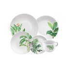 Aparelho De Jantar Tramontina Graziela Em Porcelana Decorada