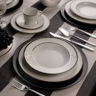 Aparelho De Jantar Tramontina Sienna 30 Peças Em Porcelana De