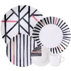Aparelho De Jantar Tramontina Street Em Porcelana Decorada 20