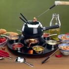 Aparelho Fondue Giratório 18 Peças Serviço Fondue Cervinia Ca