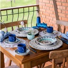 Aparelho Jantar 30pcs Chá Biona Donna Lola Oxford