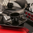 Aparelho Jantar Chá Quartier Black 30pc Oxford