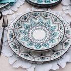 Aparelho Jantar Oxford Porcelana Serene 15 Peças