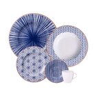 Aparelho Jantar Tramontina Abstratta Porcelana Decorada 30 Pe