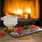 Aparelho Kit Fondue Chocolate E Queijo Forma Inox 8001974 E 8