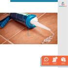 Aplicador De Silicone Fechado E Silicone Acético Veda Pia Inc