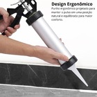 Aplicador Pistola De Silicone Tubular 9" Profissional Alta Pr