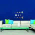 Aplique De Espelho Decorativo Estrelinhas 68x79cm 15 Pçs 141