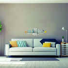 Aplique De Espelho Decorativo Flores 28x76cm 41 Pçs 38131 Pra