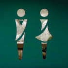 Aplique De Espelho Decorativo Masc Fem 18x12cm 2 Pçs 38144 Pr