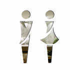 Aplique De Espelho Decorativo Masc Fem 18x12cm 2 Pçs 38144 Pr