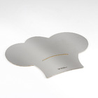 Apoio De Panelas - Inox Escovado - Modelo Cheff - Chapéu