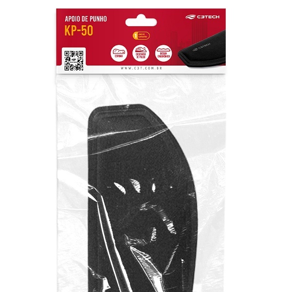 Apoio De Punho Para Teclado Kp-50 C3 Tech