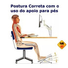 Apoio Para Pés Ergonômico Ajl