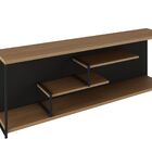 Apoio Sofá Levone 1 60  - Natural / Preto