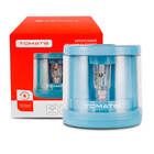 Apontador Elétrico Pilha Automático Escolar Com Depósito - Az