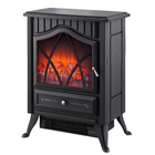Aquecedor 1500W Preto 127V (110V) Lareira Retro Cadence