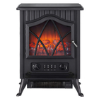 Aquecedor 1500W Preto 127V (110V) Lareira Retro Cadence