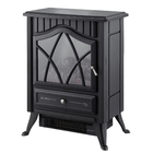 Aquecedor 1500W Preto 127V (110V) Lareira Retro Cadence