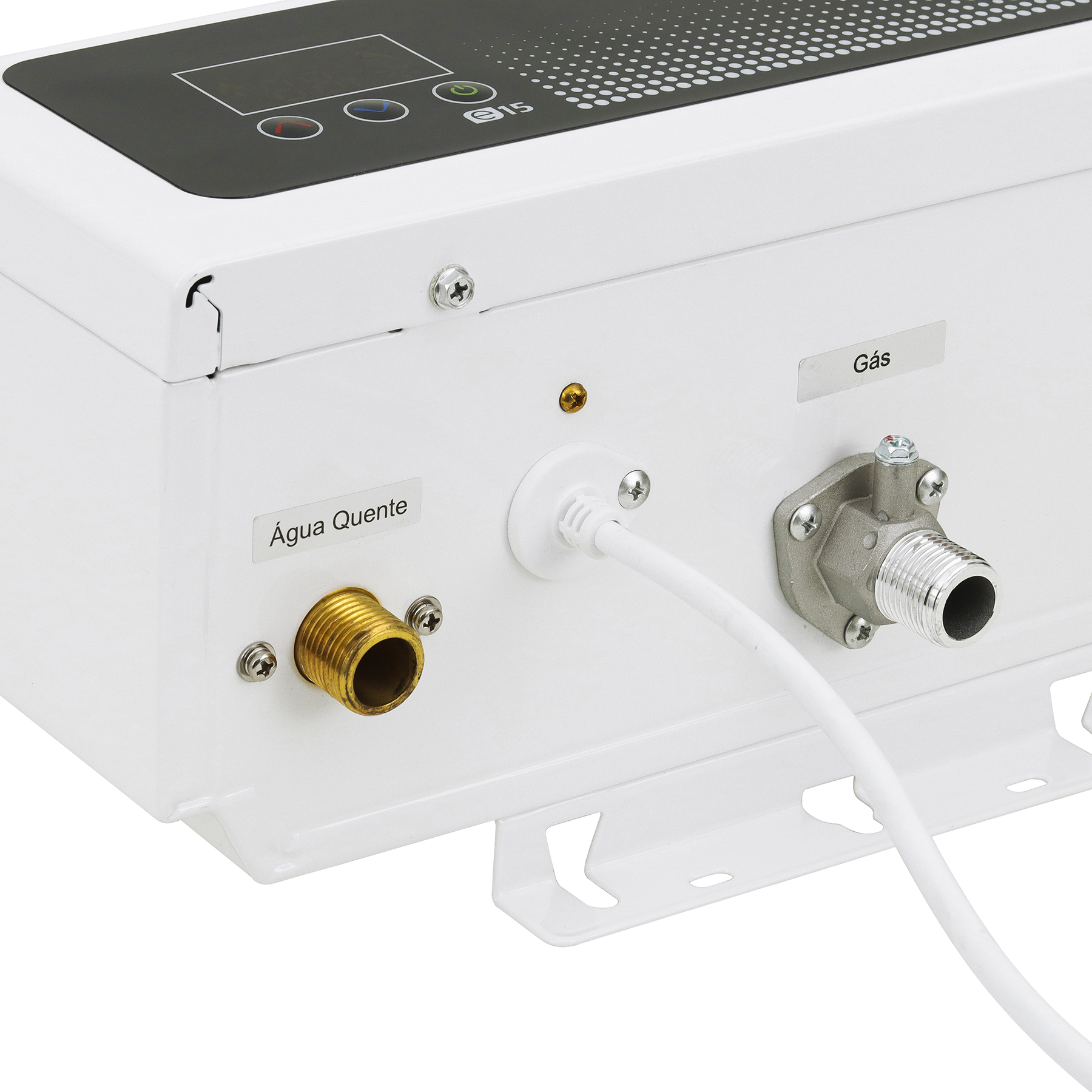 Aquecedor de Água a Gás Rinnai 15L/min GN Branco Digital E15