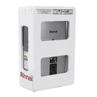 Aquecedor de Água a Gás 21L/min GLP Prata Digital Wi-Fi E21 Bivolt Rinnai