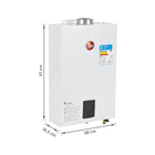 Aquecedor de Água a Gás 30L/min GN Branco Digital RB3AP30PVNTIC Bivolt Rheem