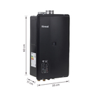 Aquecedor de Água a Gás 32,5L/min GLP Preto Digital Wi-Fi E33 Bivolt Rinnai