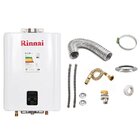 Aquecedor A Gás Glp Rinnai Reu E21 Branco+kit De Instalação
