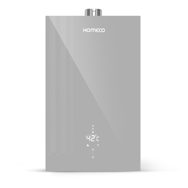 Aquecedor a Gás Komeco 16L/min GLP Prata Decor