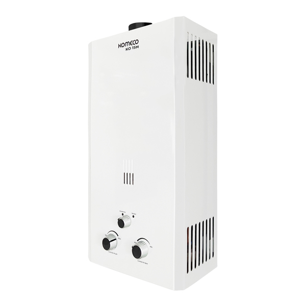 Aquecedor a Gás Komeco 15L/min Gás GN Branco