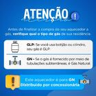 Aquecedor A Gás Komeco 7 Litros Gn Ko 07m G2 Slim Branco