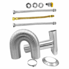 Aquecedor A Gás Rinnai E21 Litros + Kit Completo Black Gás:gn