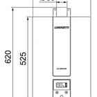 Aquecedor Água A Gás Lz2000de Glp Lorenzetti+ Kit Instalação
